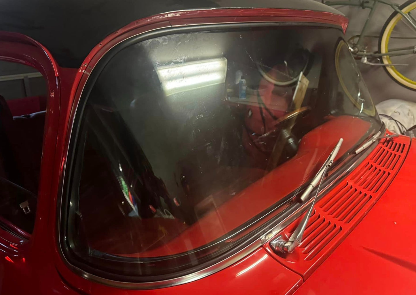 1955-1959 Front Deluxe Stainless Windshield Molding and Rubber