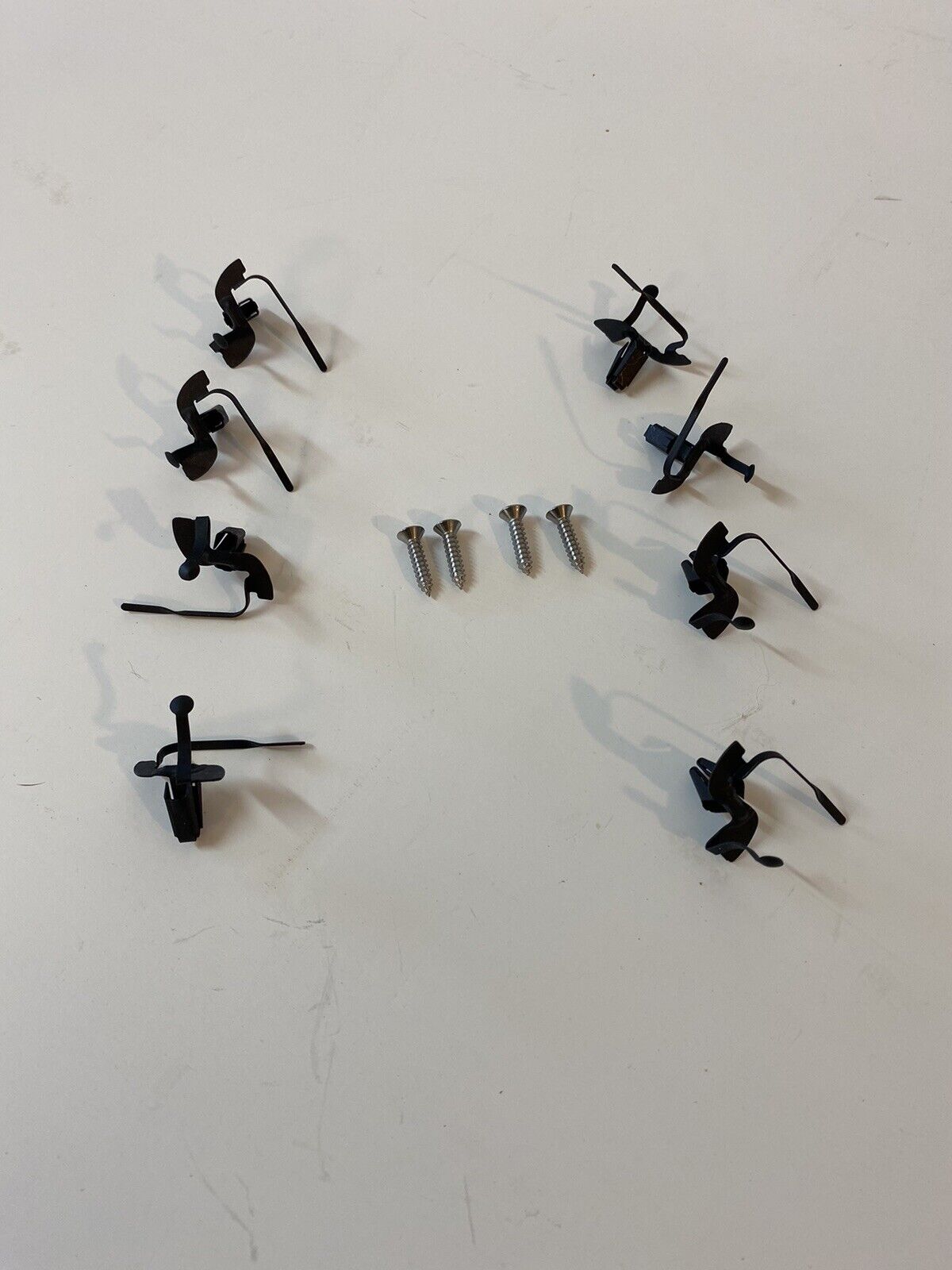 Tail Light Bezel Mounting Clip Set 1969 - 1972 Chevy GMC Fleetside Pickup Trucks