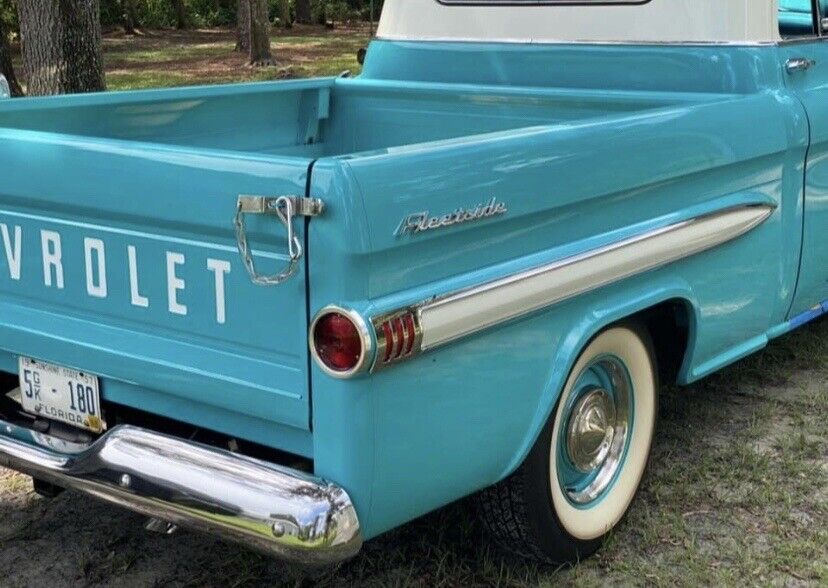 1958 1959 Apache Fleetside Chevy GMC Long Bed Trim Set Factory Repro