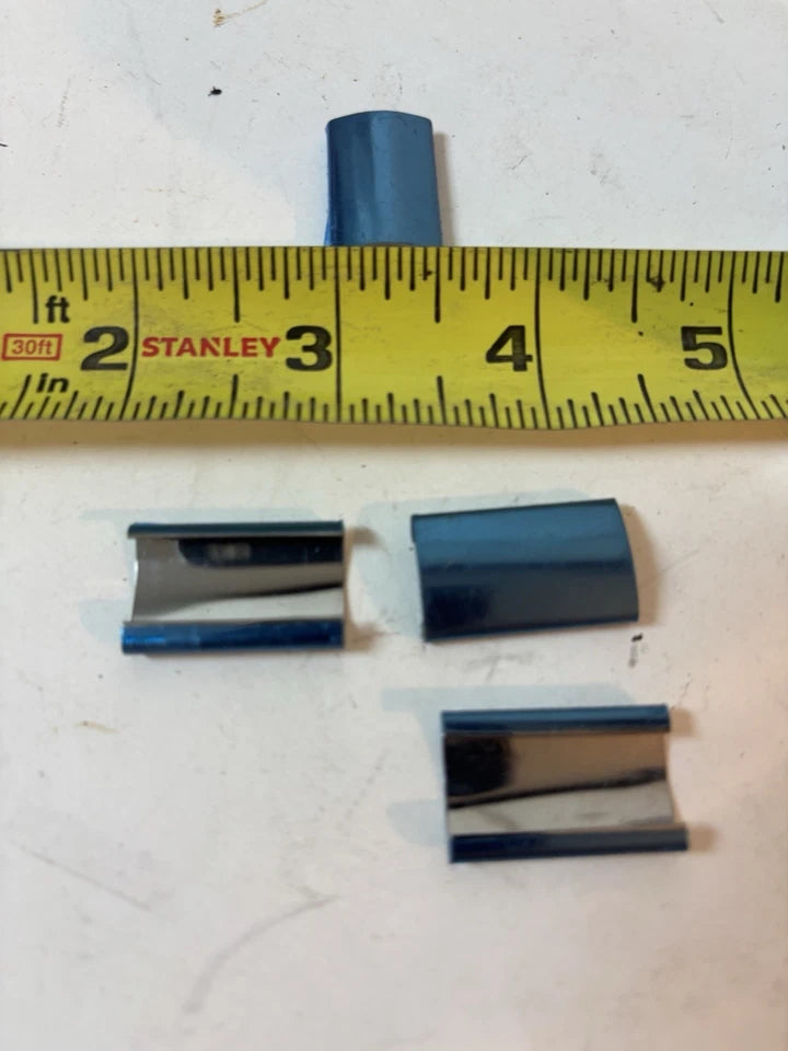 1956 Ford Truck Windshield, Trim Molding Clips Stainless F100 F-100 Custom Cab 4