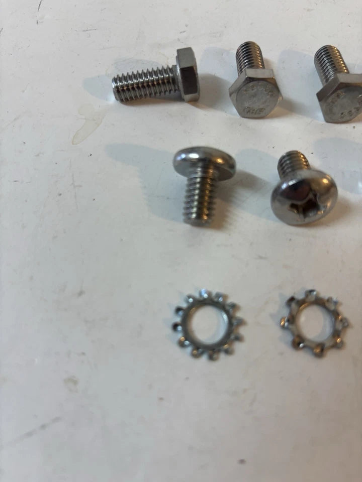 1955 - 1958 Stainless Steel Chevy Cameo GMC Truck Tailgate Latch Bolts