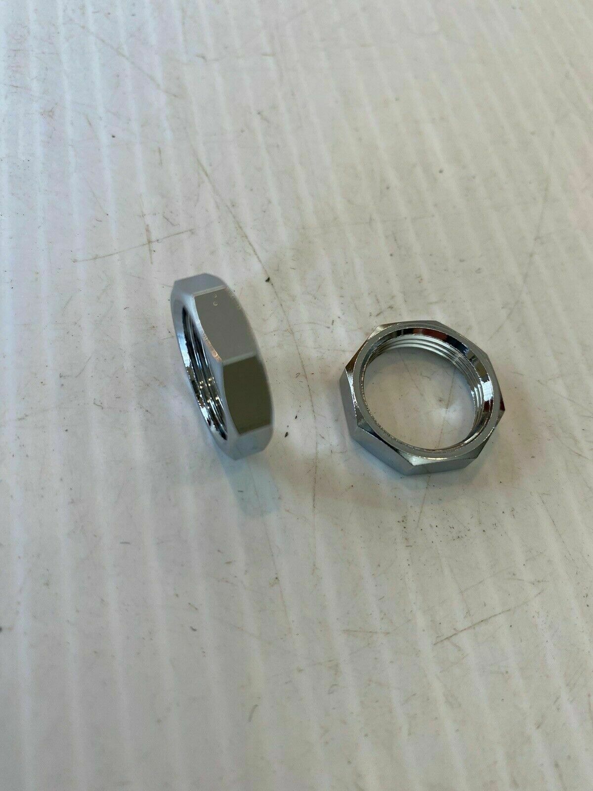 Nuts: New Chrome Windshield Wiper Bezel Retaining Tower Nut 1947-1959 Chevy GMC Truck