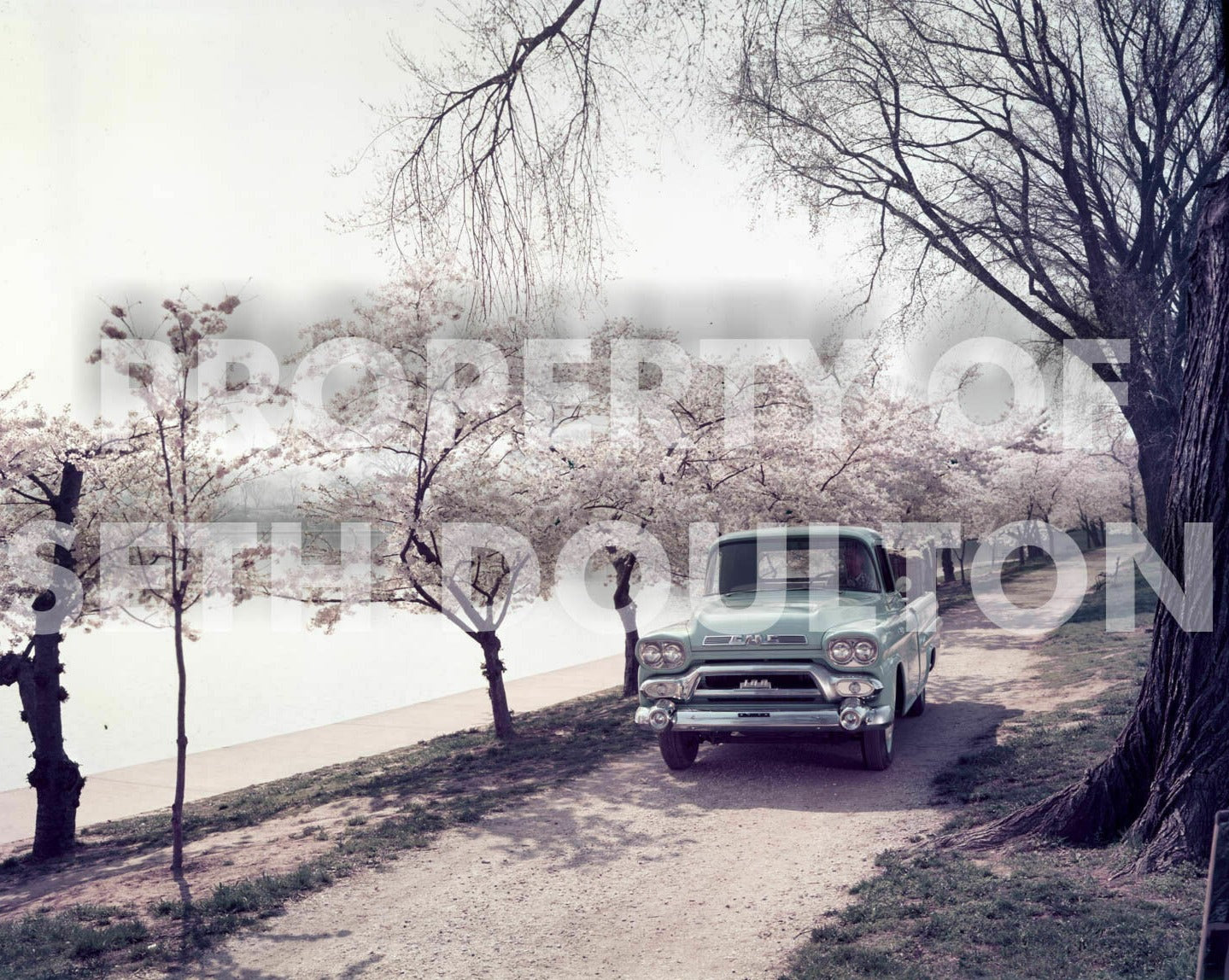 Posters: 1958 GMC rare factory original photo vintage print ad Large 16" X 20" poster