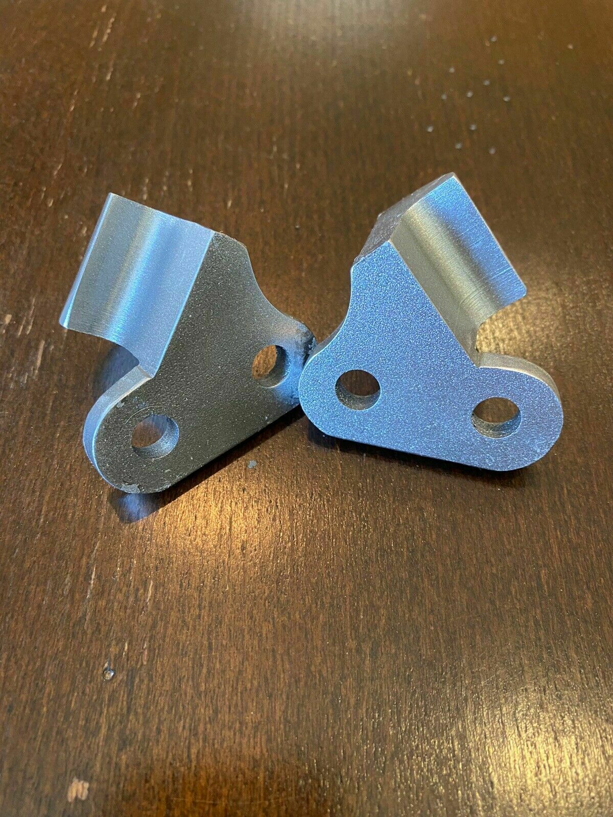 Tailgate Parts: 1955 - 1958 Chevy Cameo Tailgate Strikers Billet Steel GMC Mint Pair