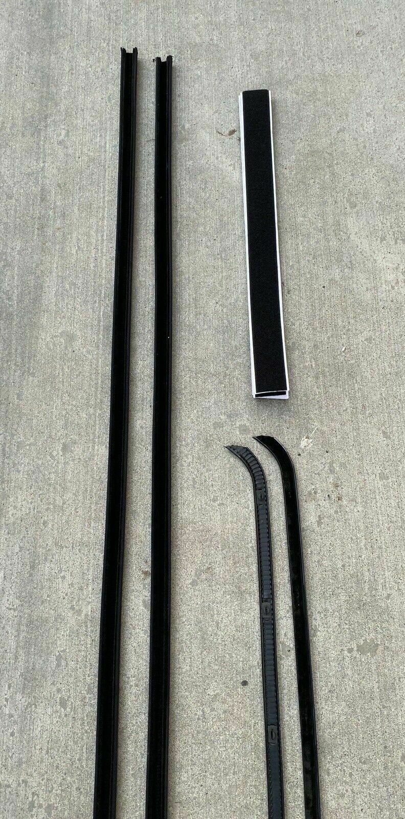 Weatherstripping: USA Made Window Sweeps Felt Kit Weatherstrip 1955 1959 Chevy GMC Truck Pickup