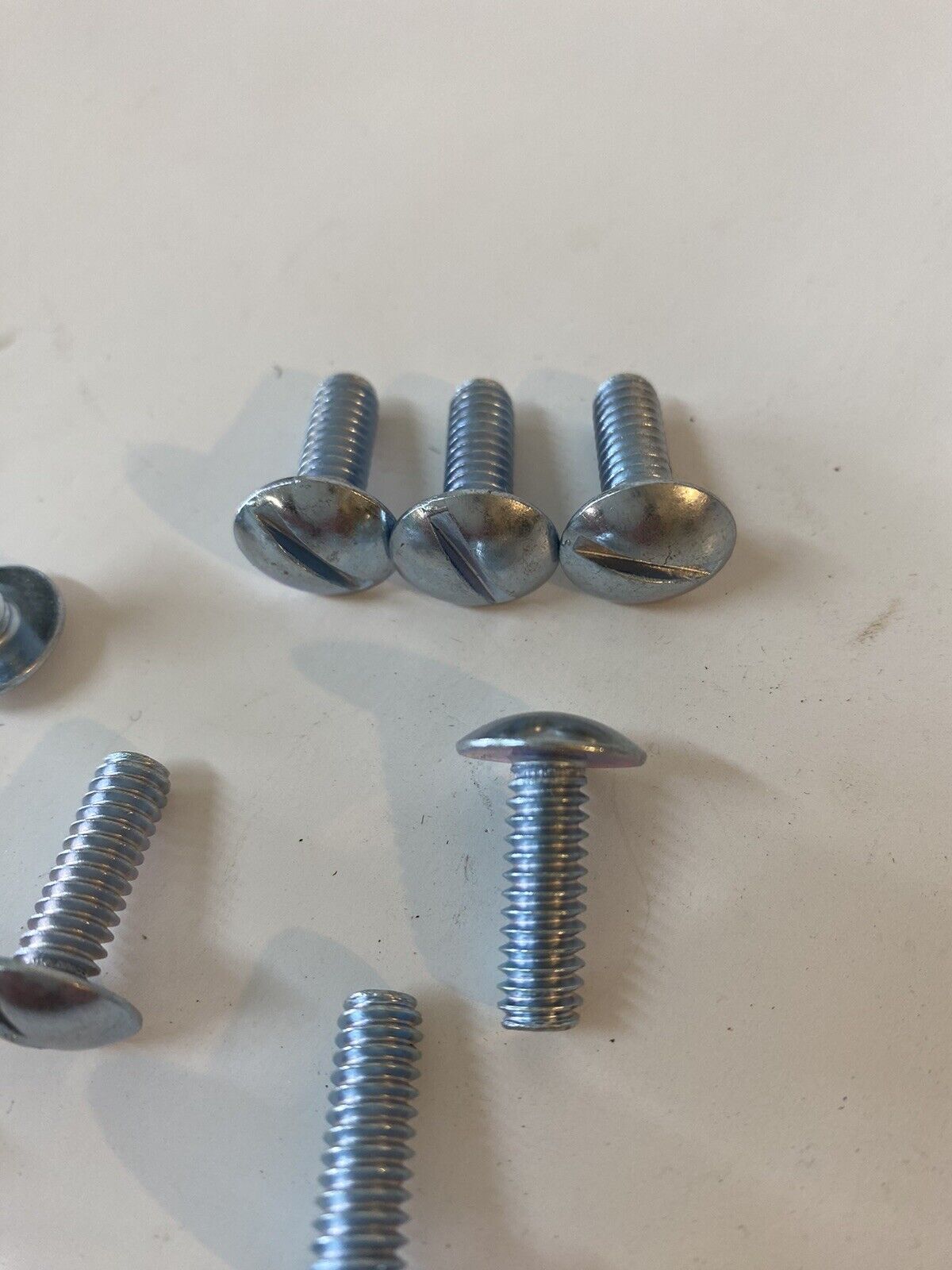 NEW 8 Piece Door Latch Striker Screw Set 1952-1963 Chevy GMC Pickup Trucks