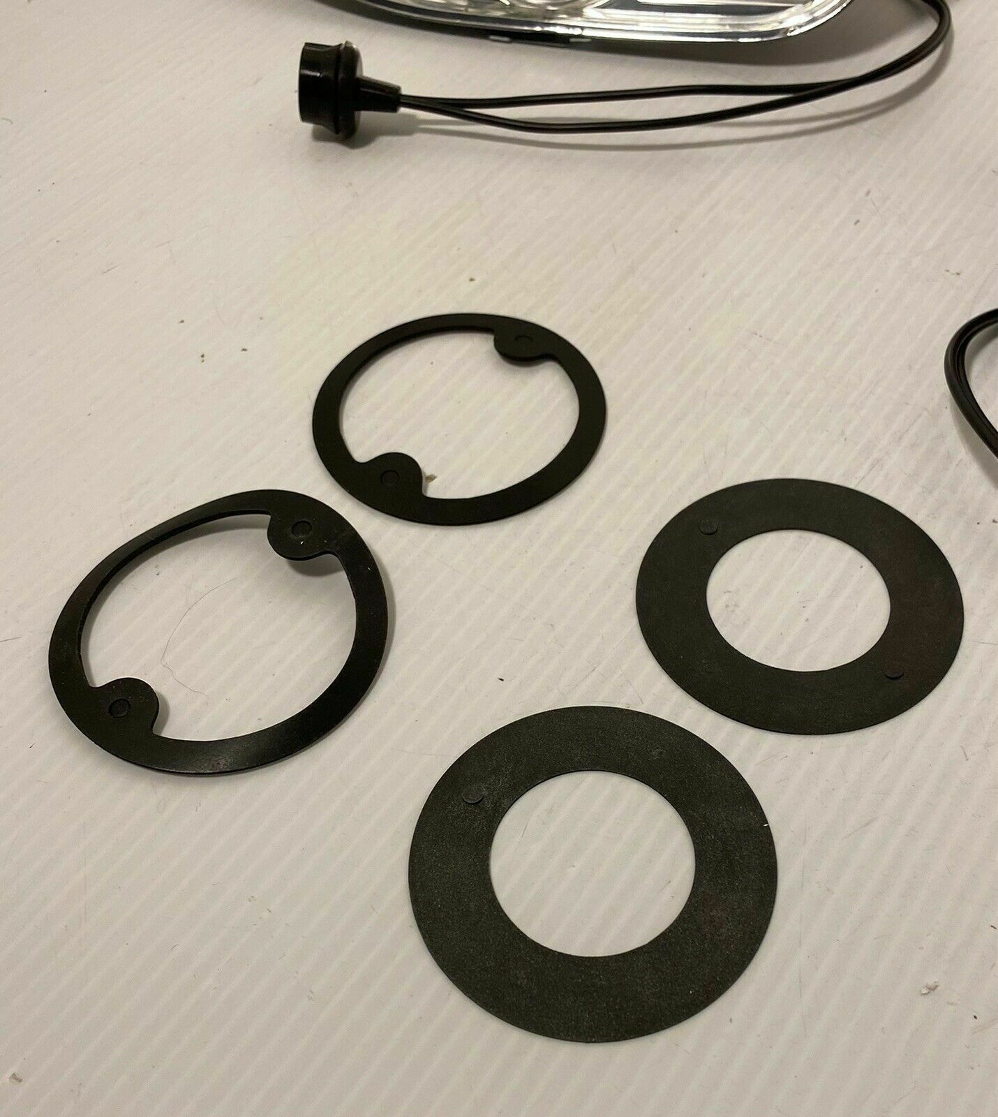 Gaskets: 1958 1959 GMC Truck Park Light Lamp 4 Piece Gasket Lens Bezel Housing All Models