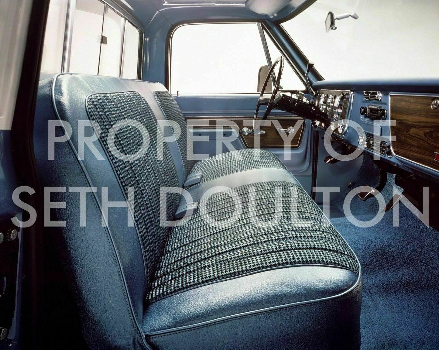 Posters: 1972 Chevy C10 factory original photo vintage print ad Large 16" X 20” poster