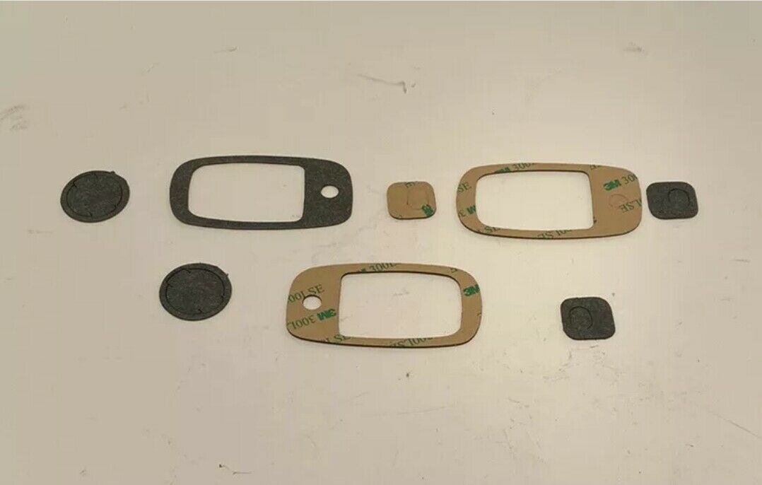 Gaskets: 1967-72 Chevy GMC Truck Door Handle Lock Gasket Set Suburban OEM USA Material