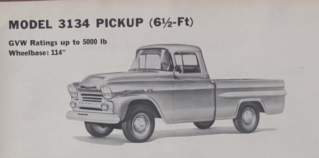 Fantastic info on 1959 Fleetside pickups ...
