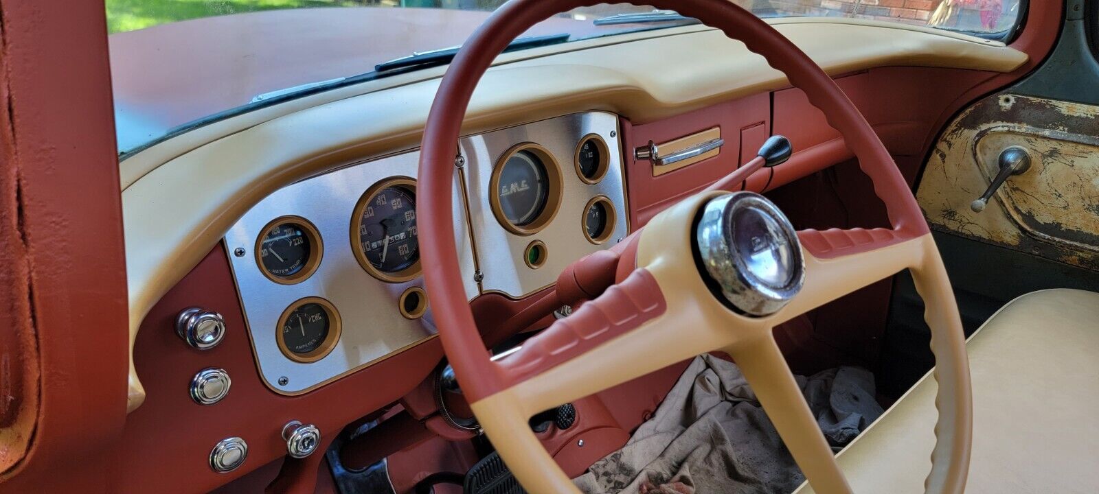 GMC Truck Gauge Cluster Appliqué Set Fan Mail