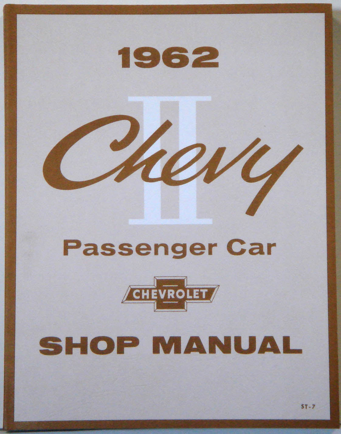 Licensed 1962 -1964 NOVA REPAIR MANUALS  -  ALL MODELS