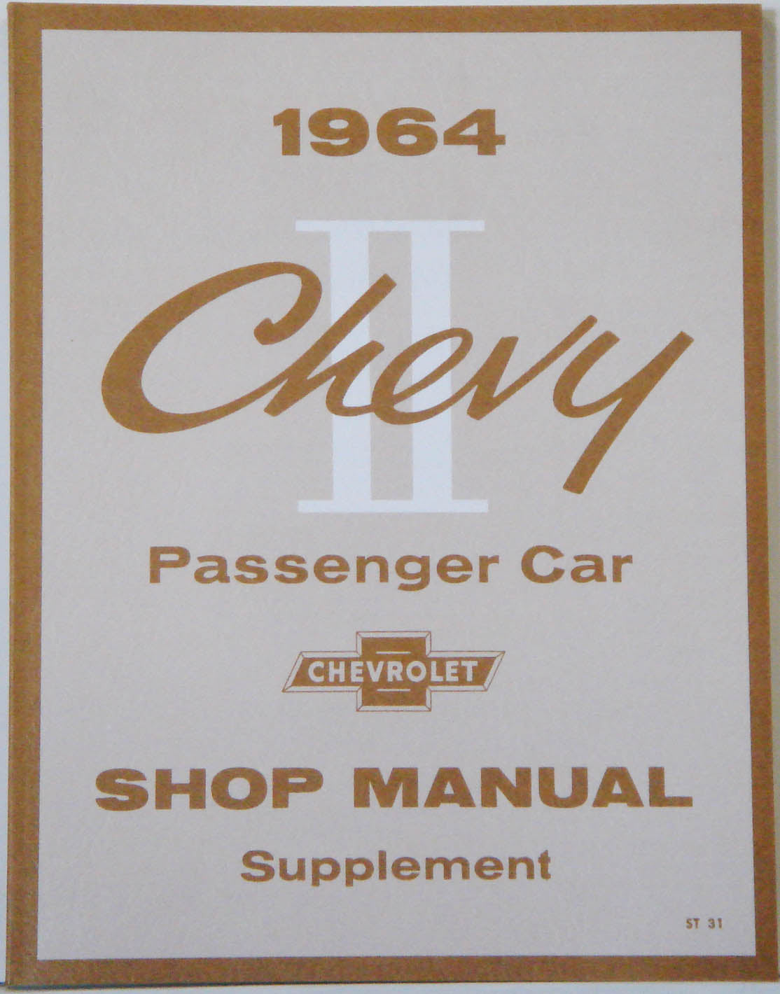 Licensed 1962 -1964 NOVA REPAIR MANUALS  -  ALL MODELS