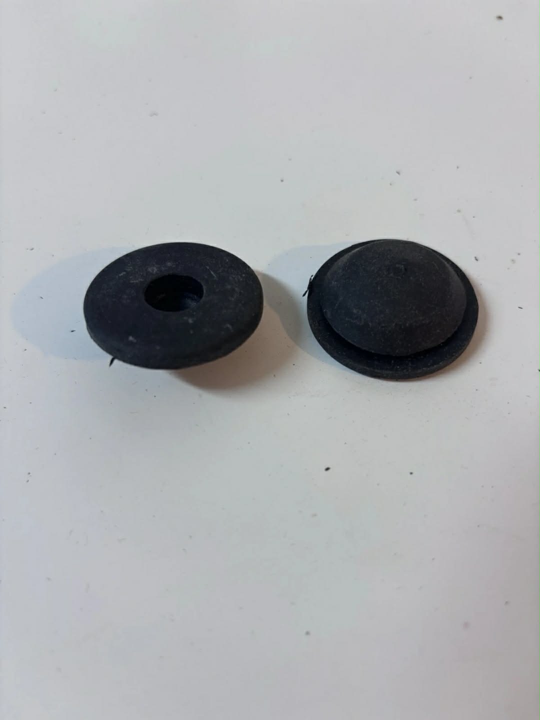 1955 - 1957 CHEVY SPARE TIRE WELL DRAIN HOLE RUBBER PLUGS USA MADE