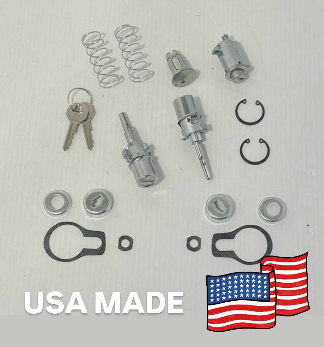 Lock sets: NEW 1955-1959 CHEVROLET GMC TRUCK COMPLETE LOCK Set W GM KEYS 5