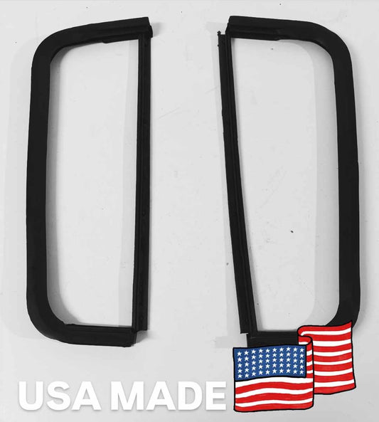 New USA Made Vent Window Rubber Weatherstrip Seal Pair 4pc 1960 - 1963 Chevy GMC Truck