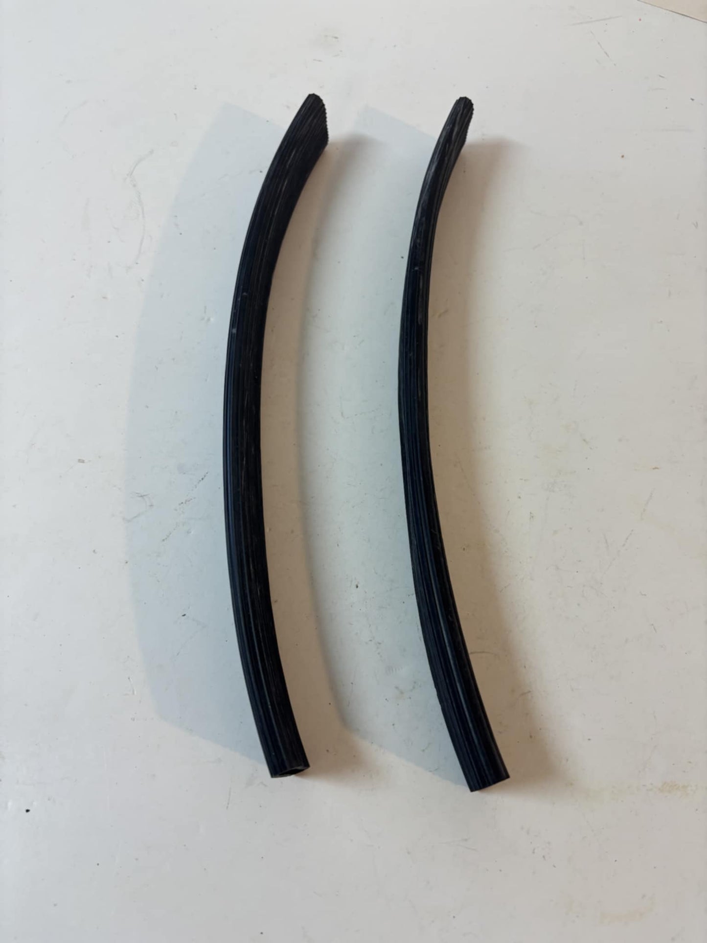 STEPSIDE TAILGATE CHAIN COVERS CHEVY TRUCK GMC 1947 - 1987 USA Made Black Pr