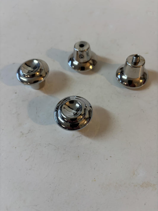 CHROME DASH KNOB SET 1955 - 1959 CHEVY GMC TRUCK CORRECT Shape (5)