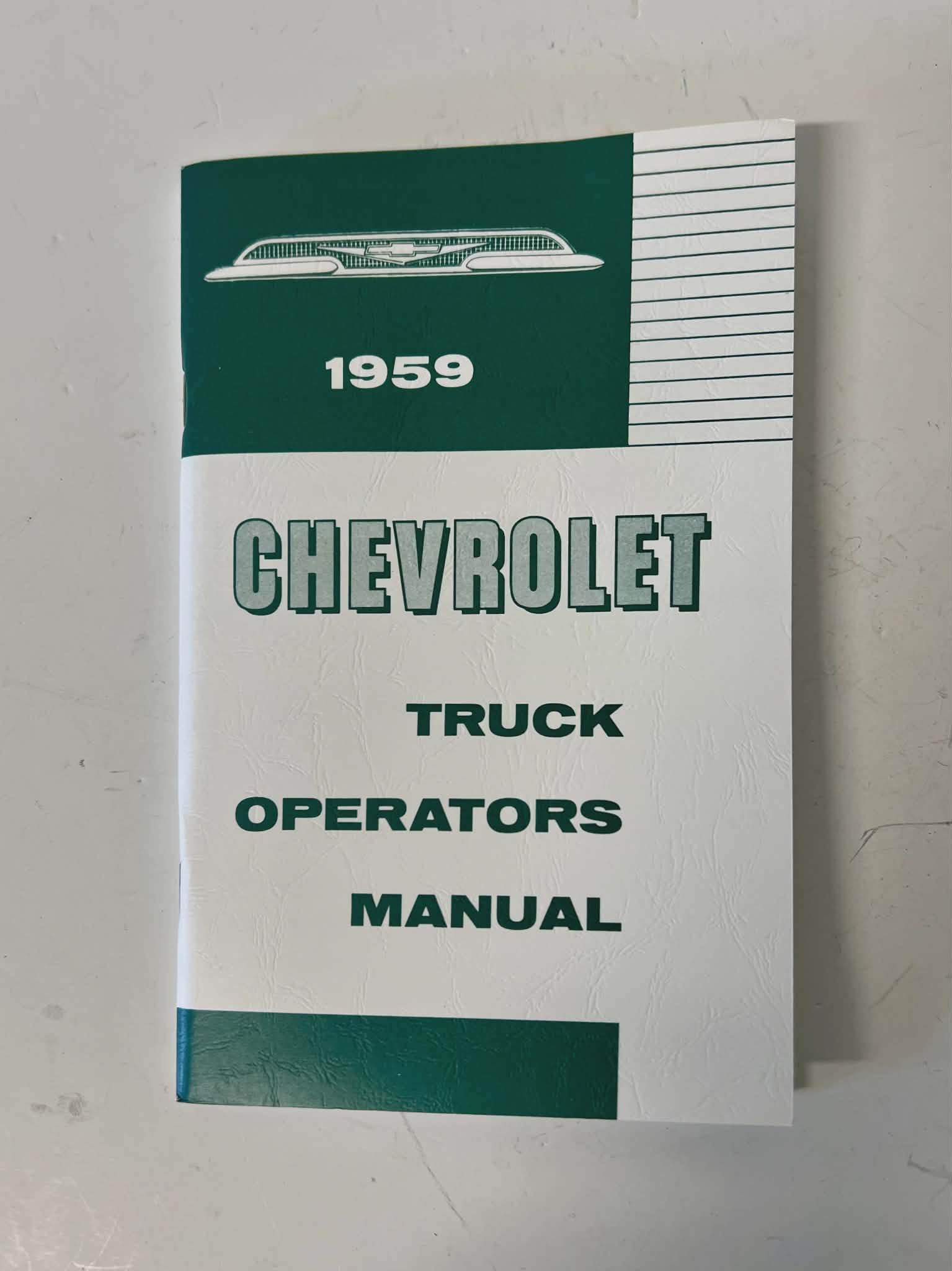 1959 Chevrolet Truck Operators Manual
