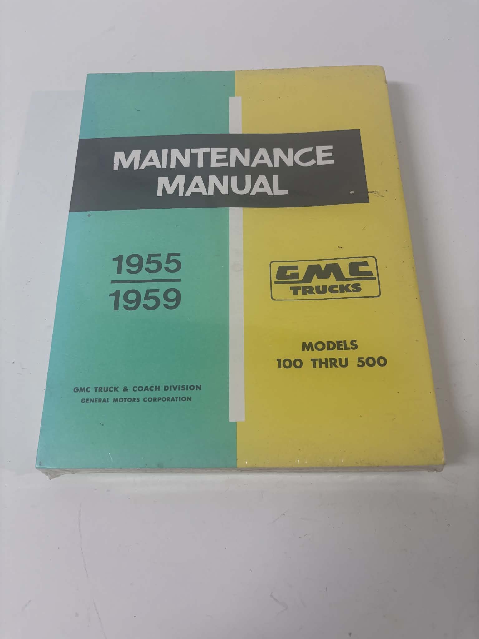 1955 - 1959 GMC Trucks Maintenance Truck and Coach Division