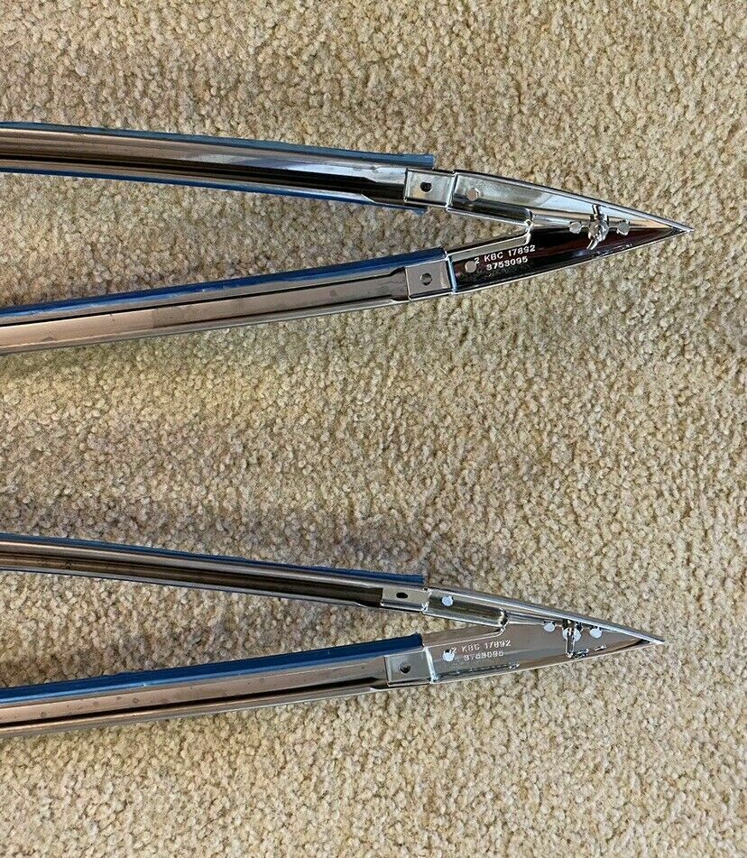 Moldings: 1958 1959 Apache Fleetside Chevy GMC Short Bed Trim Molding Set