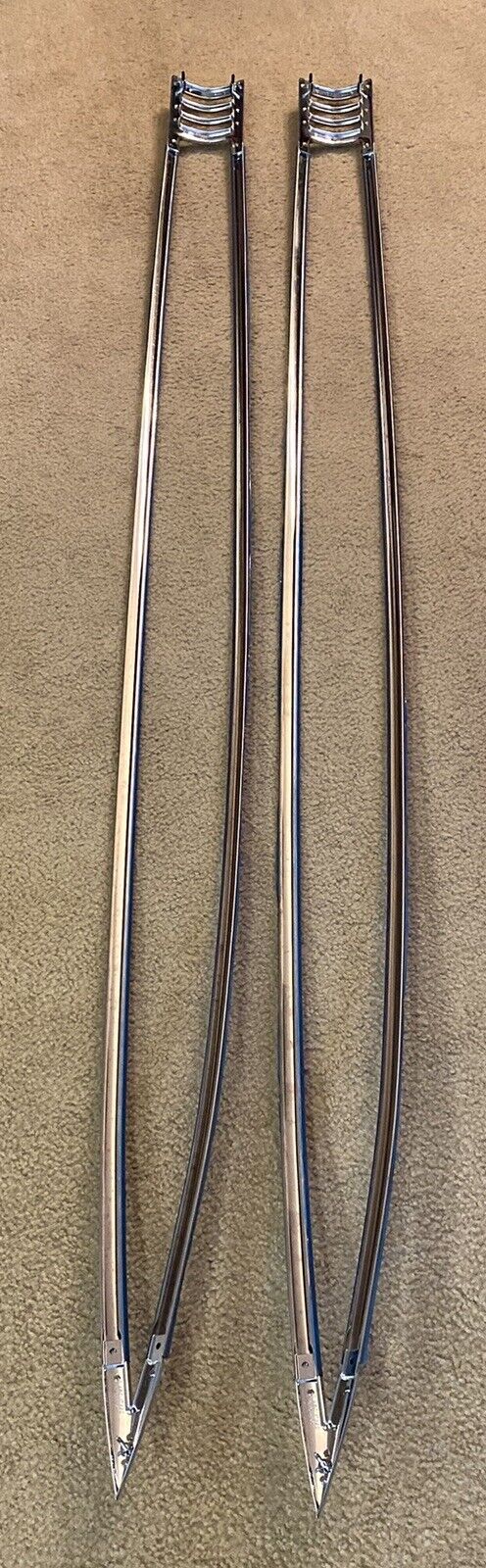 Moldings: 1958 1959 Apache Fleetside Chevy GMC Long Bed Trim Molding Set