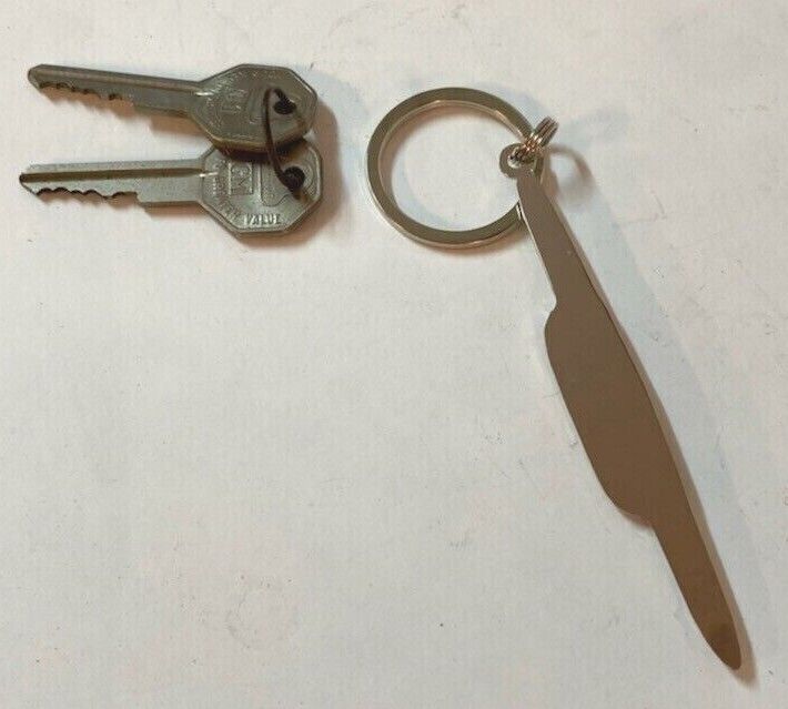 1 CHEVY Task Force 1956 V8 PICKUP Hood Emblem Keychain