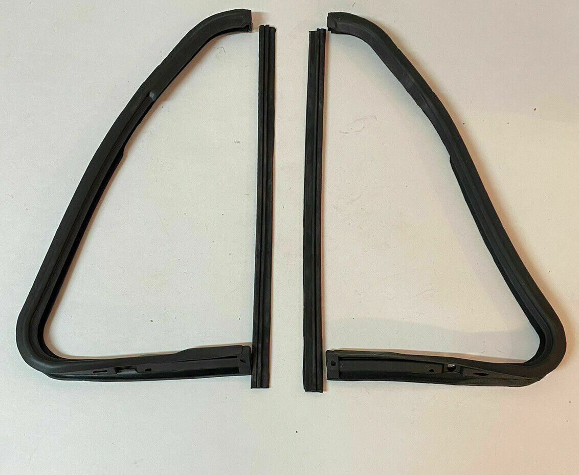 New USA Made Vent Window Rubber Weatherstrip Seal Pair 4pc 1964 - 1966 Chevy GMC
