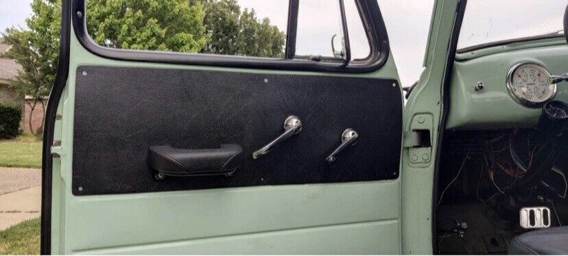 NEW Black 1947-1955 Chevy Truck Premium Vinyl Interior Upholstery  Complete Kit 10 Pc