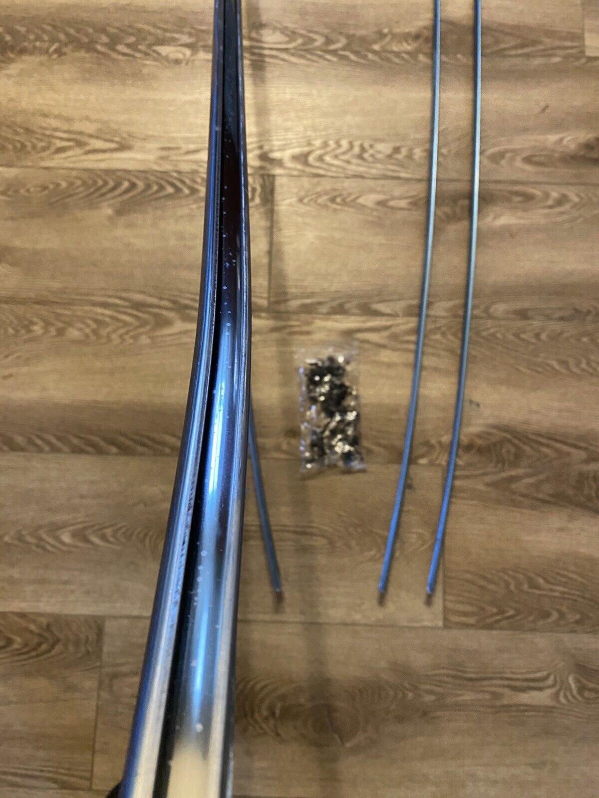 1958 1959 Apache Fleetside Chevy GMC Long Bed Trim Set Factory (4 Piece) Clips