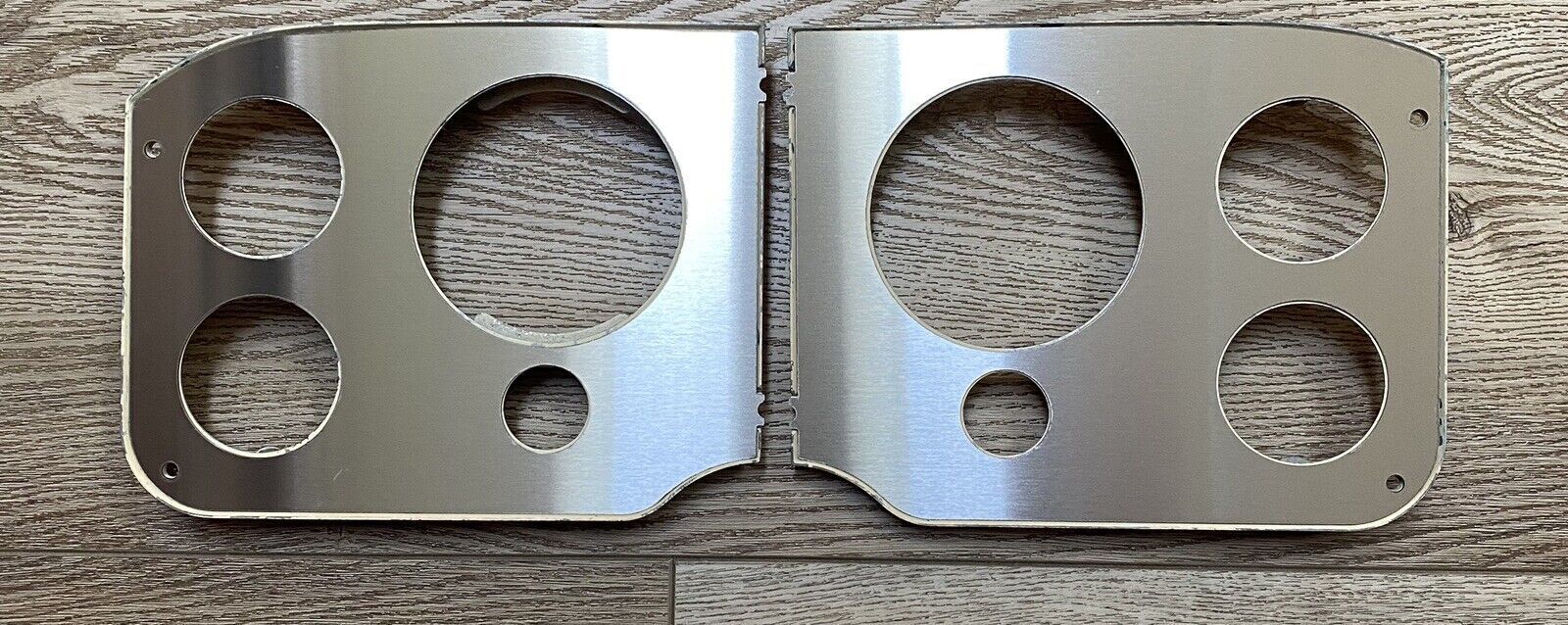 1955-1959 GMC Truck GAUGE CLUSTER BRUSHED STAINLESS Appliqué Set