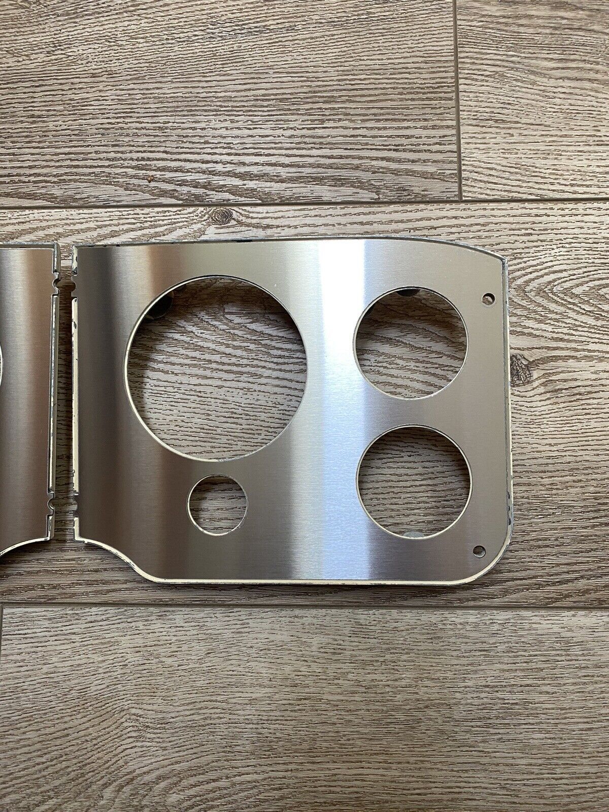 1955-1959 GMC Truck GAUGE CLUSTER BRUSHED STAINLESS Appliqué Set