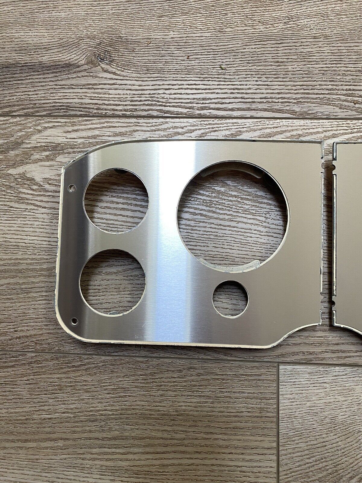 1955-1959 GMC Truck GAUGE CLUSTER BRUSHED STAINLESS Appliqué Set