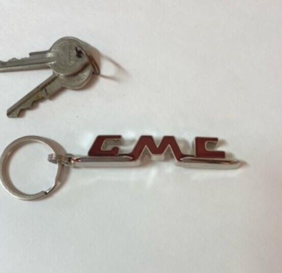 1 GMC 1955 - 1957 Hood Emblem Keychain