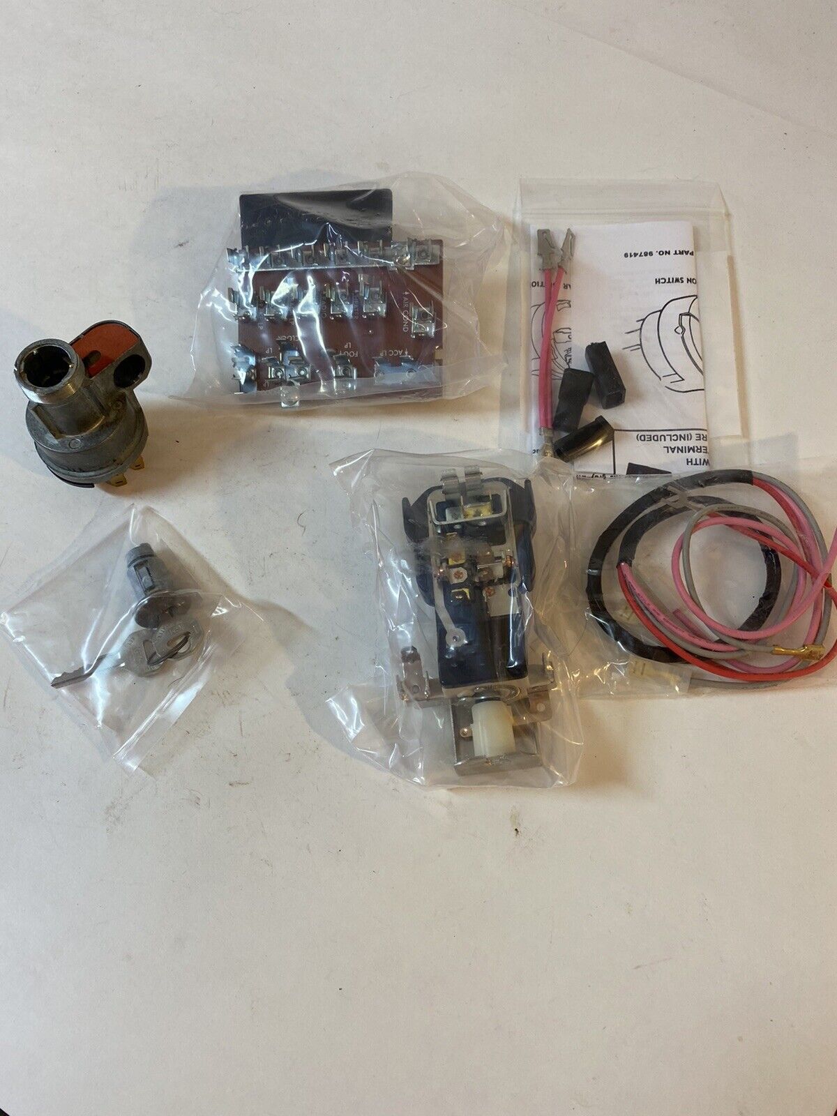 Chevy GMC Truck Fuse Block, Ignition Headlight Switch 1957 - 1959