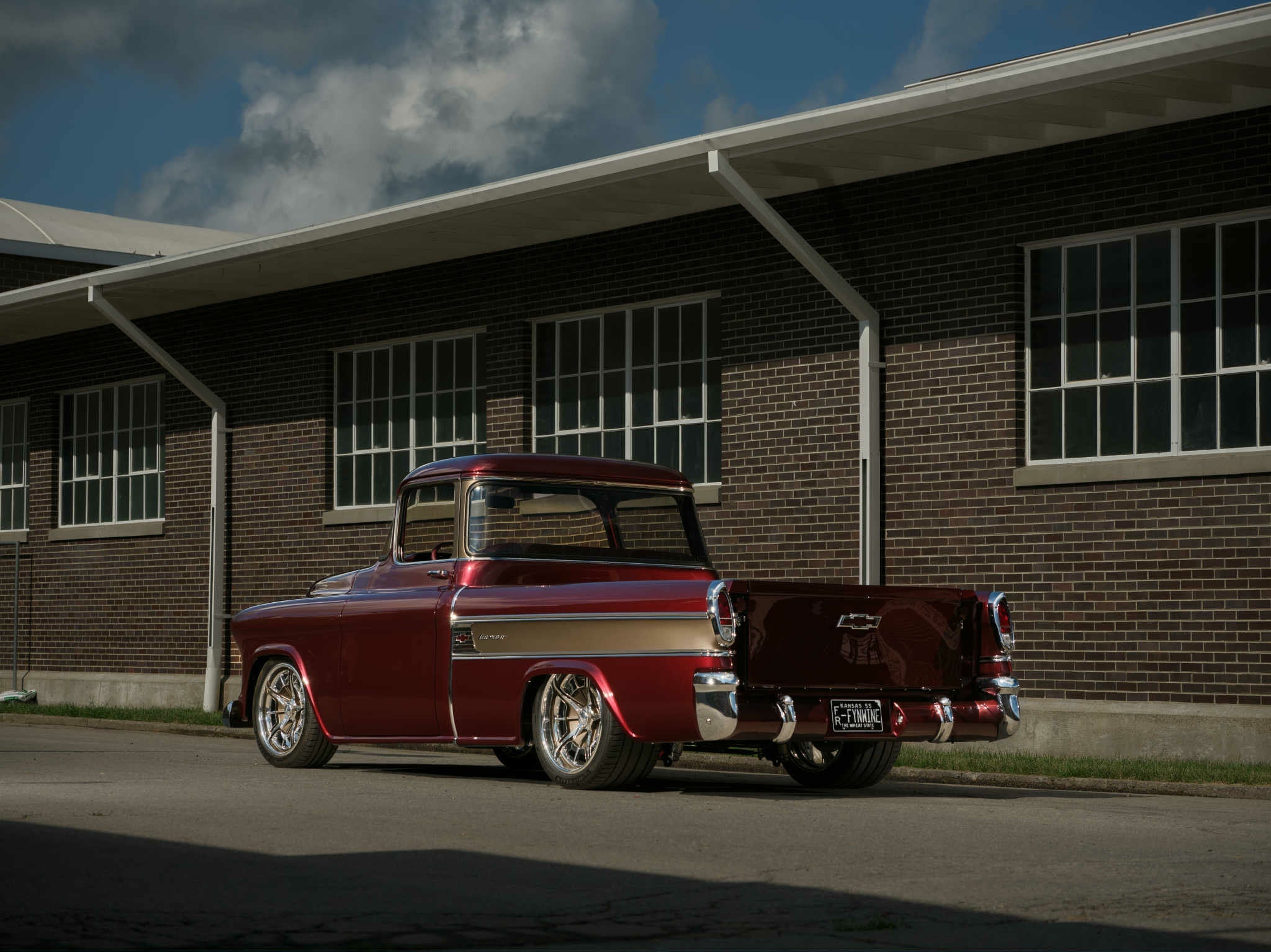 NEW Tail Light Guide Lens 1955 - 1958 CHEVY CAMEO GMC Suburban TRUCK PR