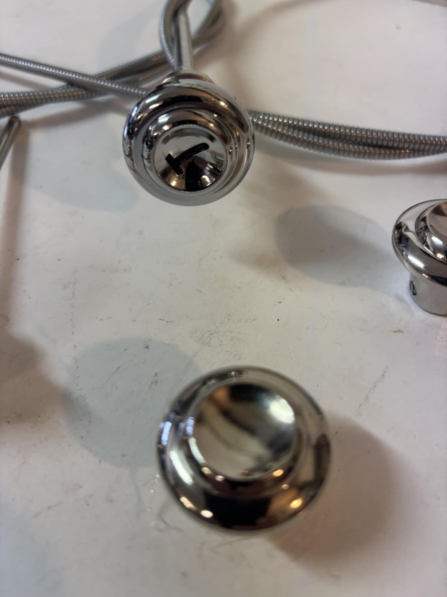 CHROME DASH KNOB SET (7) 1955 - 1959 CHEVY GMC TRUCK CORRECT Shape