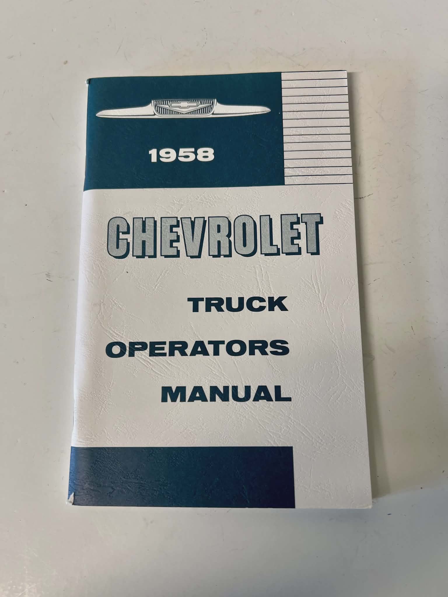 1958 Chevrolet Truck Operators Manual
