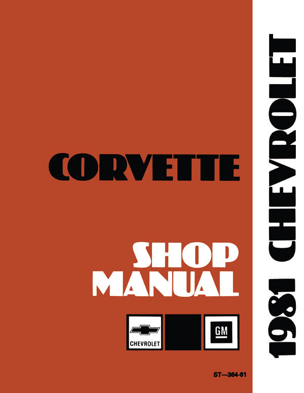 Licensed 1981 Chevy Service Manuals Shop, Overhaul, And Body Manuals
