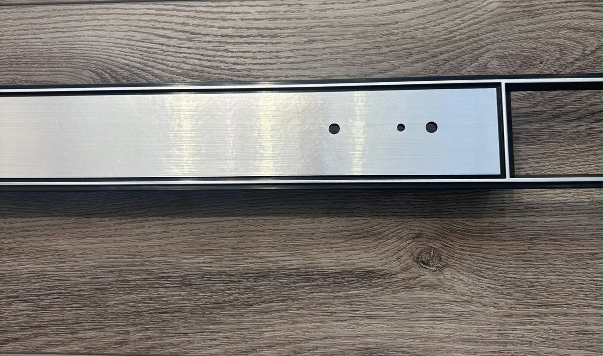 Brushed Aluminum Dash Trim Molding 1981-1987 Chevrolet GMC C10 1981-1989 Blazer Suburban