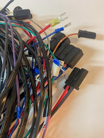 Wiring Harnesses: 1955 - 1956 Chevy Truck USA Complete Correct Wiring Harness Kit ALT With Switches