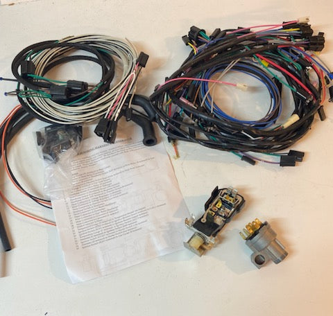 Wiring Harnesses: 1955 - 1957 Chevy Truck USA Complete Correct Wiring Harness Kit ALT With Switches