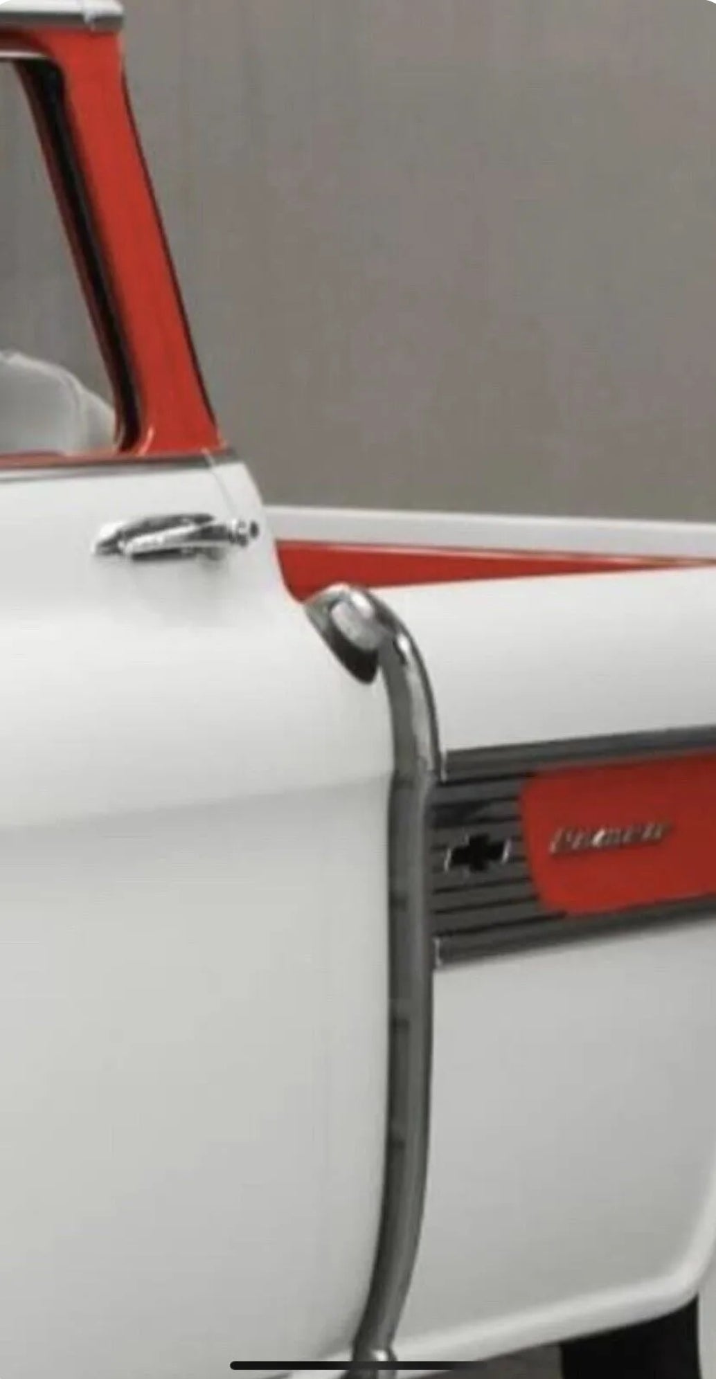 1955 - 1958 CHEVY CAMEO TRUCK GMC  FRONT BED MOLDING Show Chrome 6 Pc