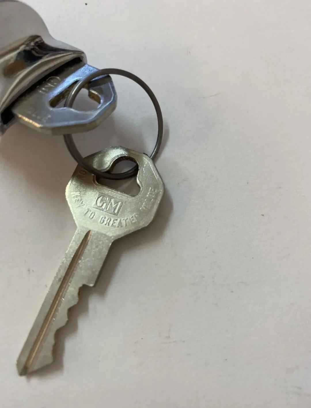 1955-1957 Chevy Bel Air 210 150 Ignition Switch Lock Cylinder With 2 GM Keys