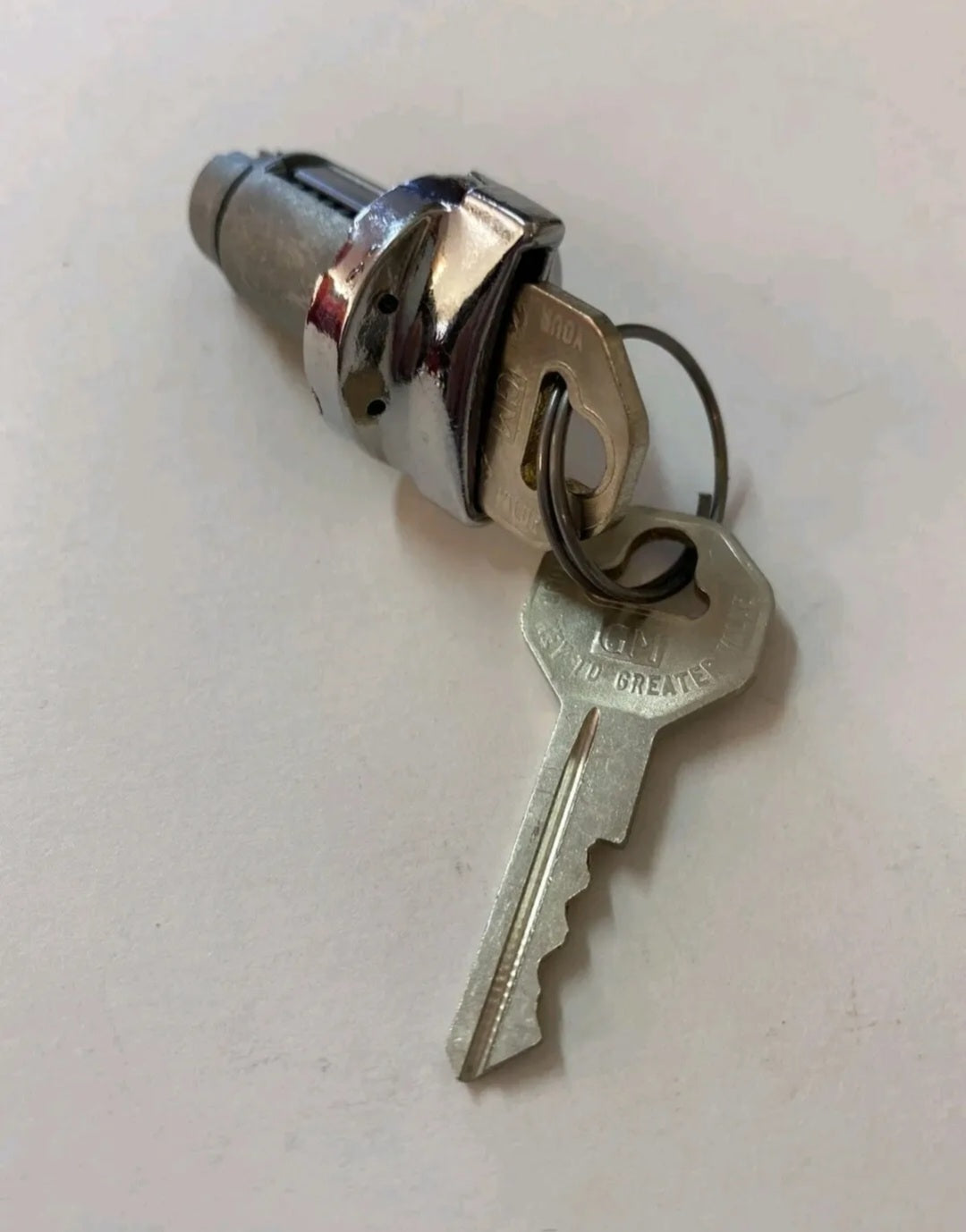 1955-1957 Chevy Bel Air 210 150 Ignition Switch Lock Cylinder With 2 GM Keys