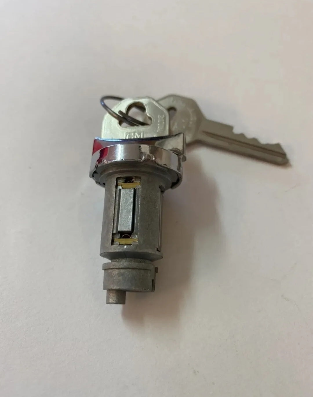 1955-1957 Chevy Bel Air 210 150 Ignition Switch Lock Cylinder With 2 GM Keys