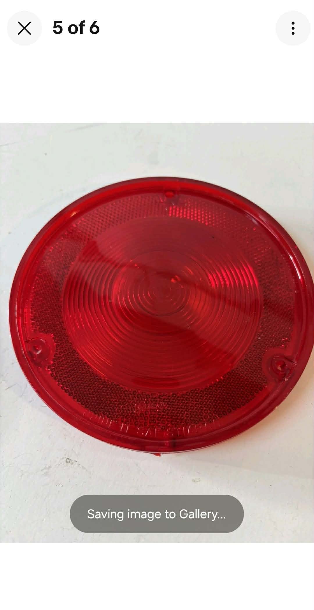 NOS 1967 - 1978 Chevrolet GMC Truck Stepside Tail Light Lense 5956481 Guide Pair