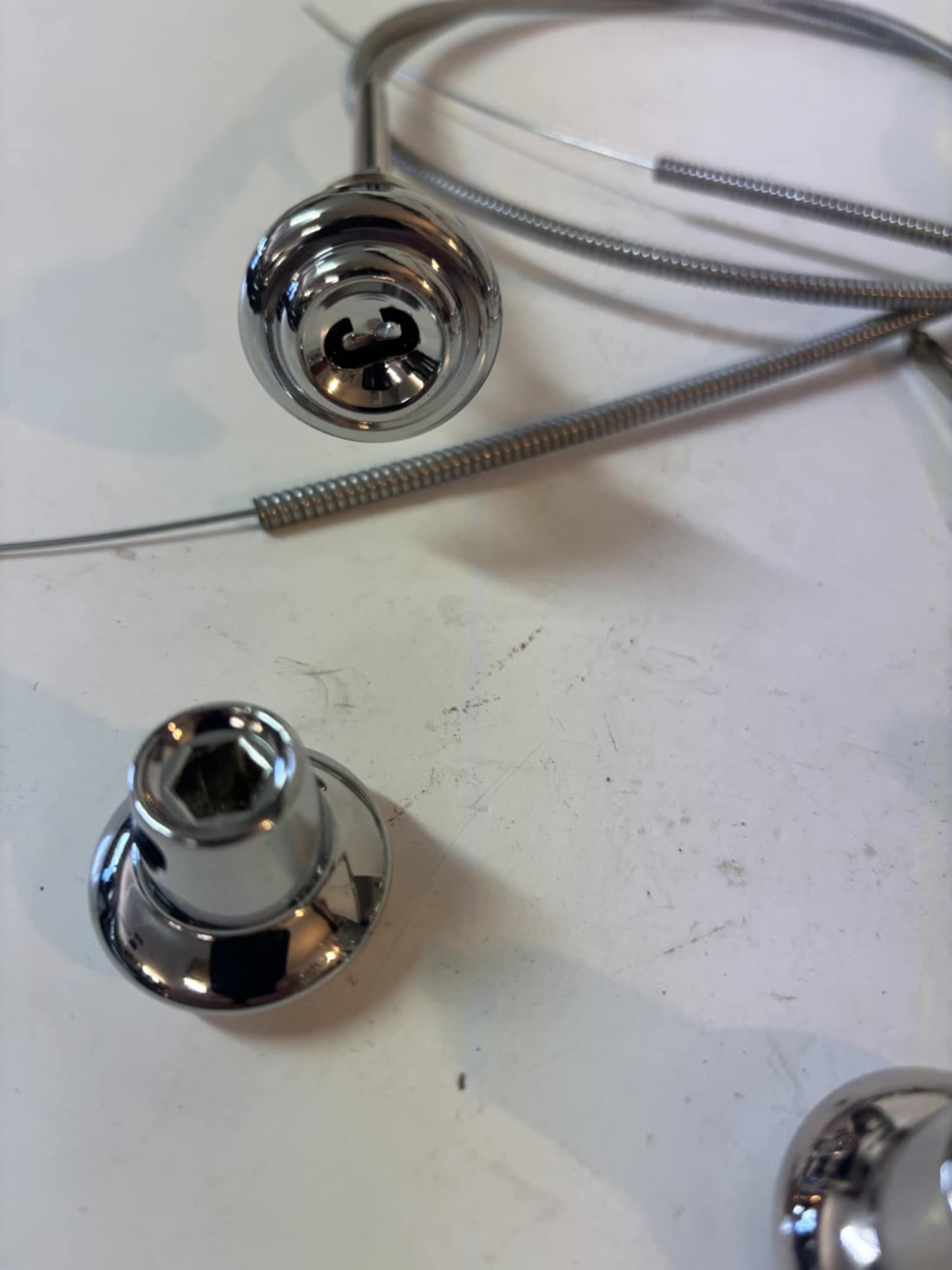 CHROME DASH KNOB SET (7) 1955 - 1959 CHEVY GMC TRUCK CORRECT Shape