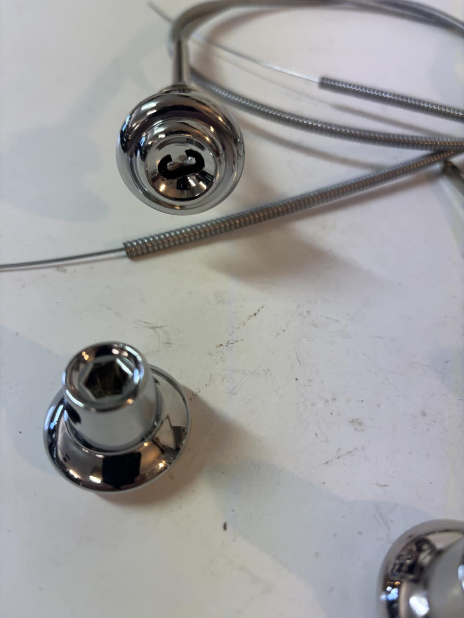 CHROME DASH KNOB SET (7) 1955 - 1959 CHEVY GMC TRUCK CORRECT Shape