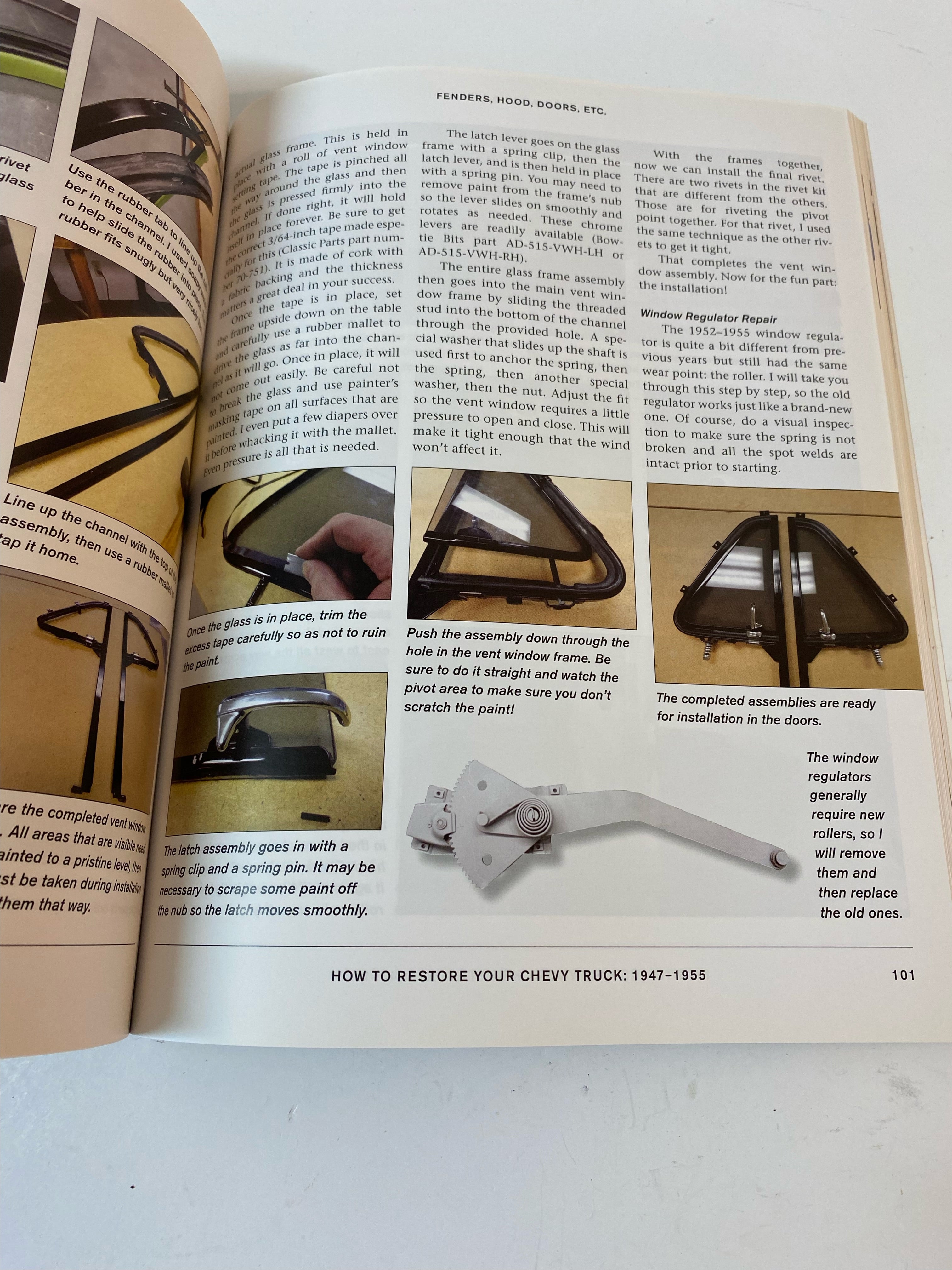 How to Restore your 1947 - 1955 Chevy Truck First Series Restoration Guide